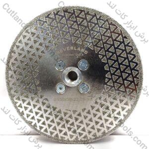 صفحه برش الکتروپلیت مثلثی نورلند نقره ای 150 Neverland