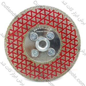 صفحه برش الکتروپلیت مثلثی نورلند قرمز 115 Neverland