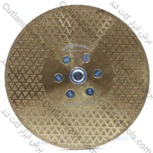 صفحه برش الکتروپلیت مثلثی نورلند طلایی 180 Neverland