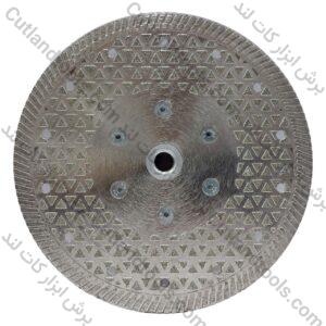 صفحه برش الکتروپلیت مثلثی توربو نورلند نقره ای 180 NEVERLAND