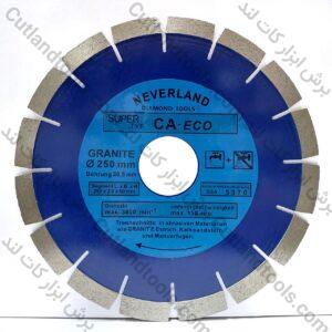 صفحه برش گرانیت ، آجر و انواع سنگ نورلند بی صدا 250 Neverland silent