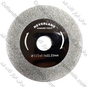 صفحه برش پودری مخصوص شیشه نورلند سایز 115 NEVERLAND