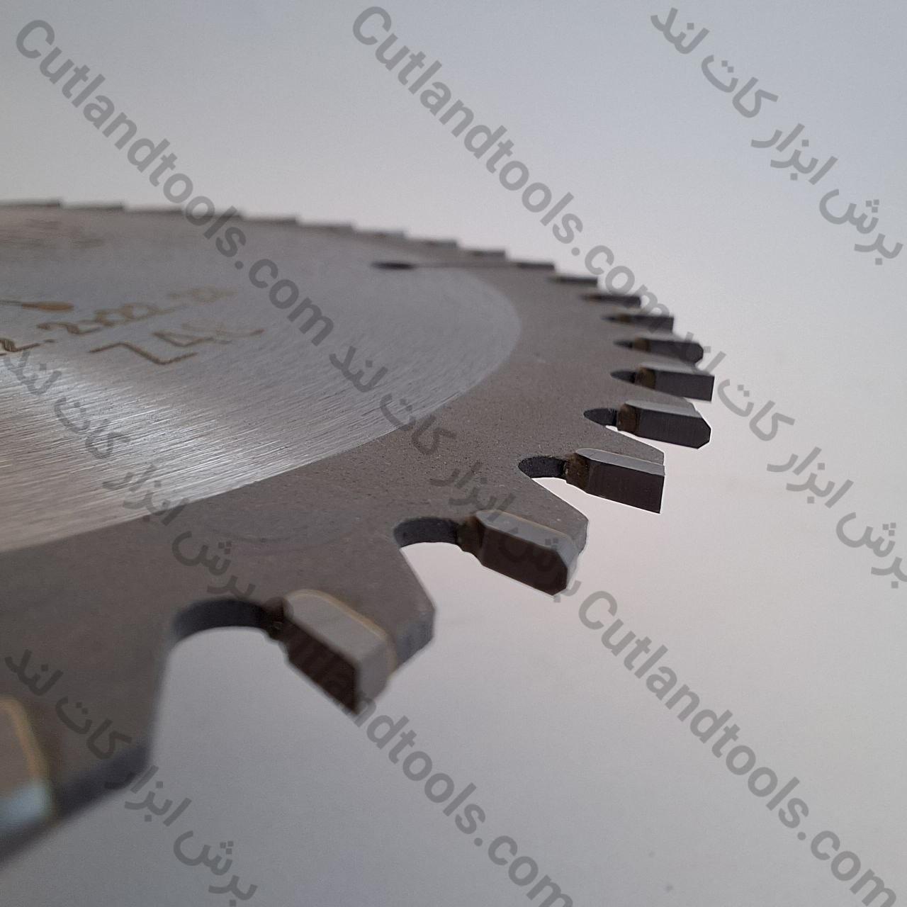 تیغه آلومینیوم بر نورلند 150×2.2×22.23 Z48 مخصوص فرز دستی - Image 2