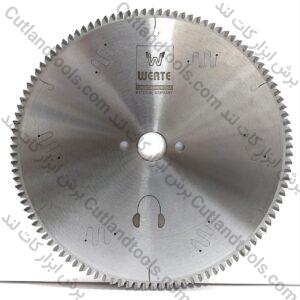 صفحه برش الماسه آلومینیوم بر و PVC بر ورتا اصلی آلمان WERTE 300x2x32x108T