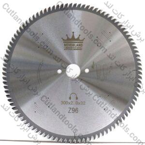 صفحه برش الماسه آلومینیوم بر و PVC بر نورلند NEVERLAND 300x2.0x1.5x32x96T