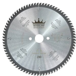 صفحه برش الماسه آلومینیوم بر و PVC بر نورلند NEVERLAND 250x2.8x2.0x30x80T