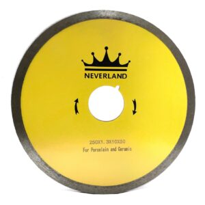 صفحه برش نازک بر سرامیک و عقیق نورلند 250 Neverland ضخامت 1.3