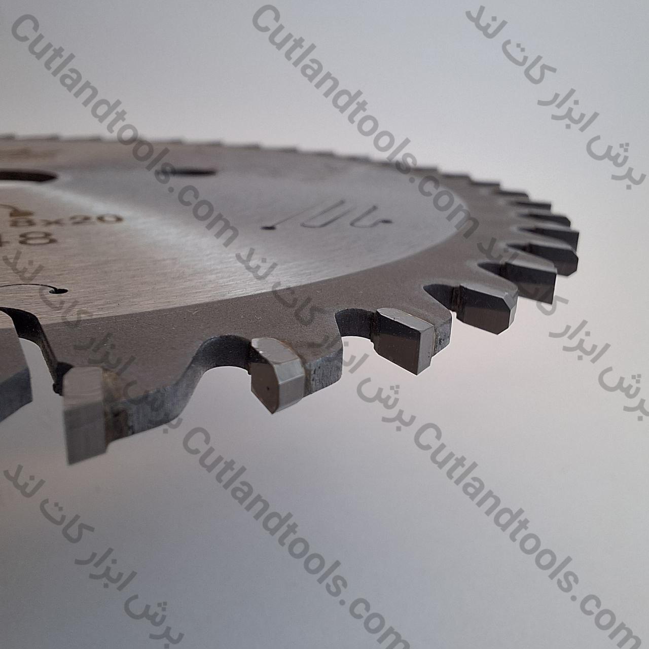 تیغ اره دیسکی آلومینیوم بر نِوِرلند 160×2.8×2.0×20 Z48 | مخصوص اره دیسکی | NEVERLAND - Image 2