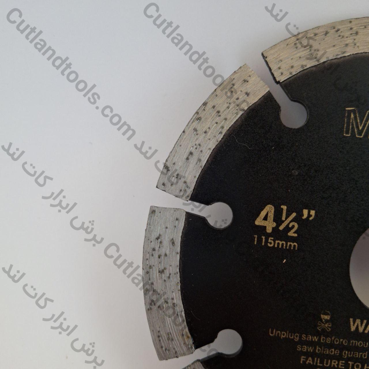 صفحه برش گرانیت و شیار انواع سنگ مستر تونی 115 MR TONY - Image 3