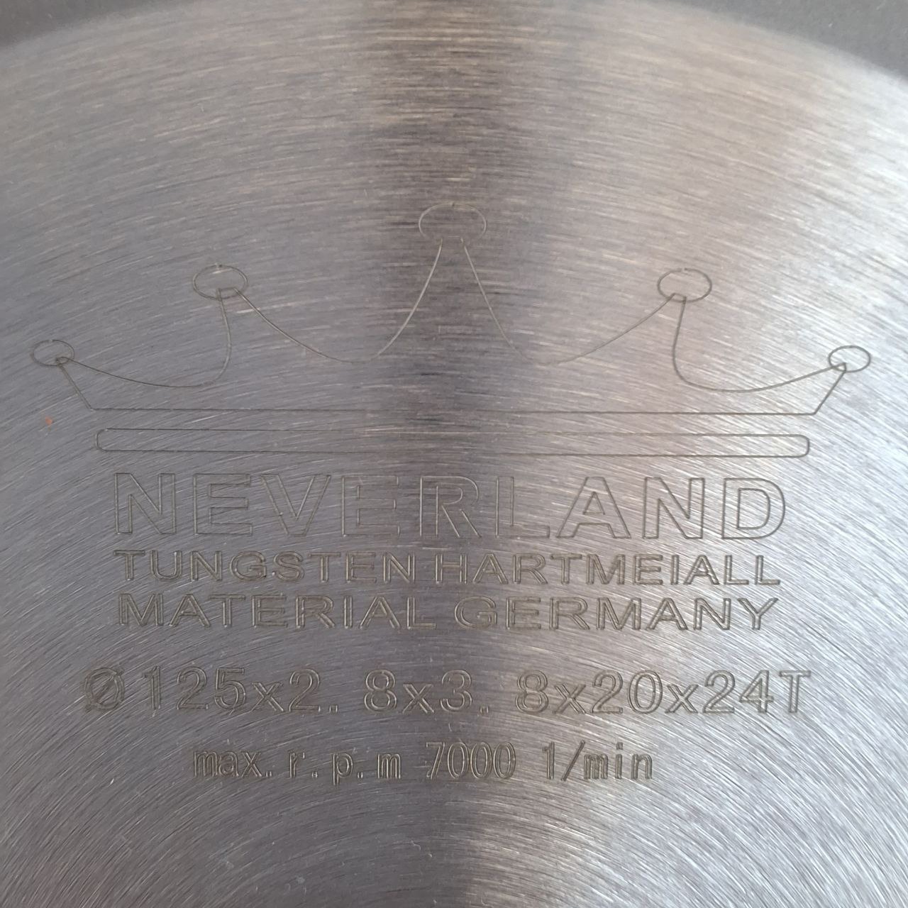 تیغه خطزن نورلند NEVERLAND نورلند 20x3.8x125 مخصوص MDF - Image 3