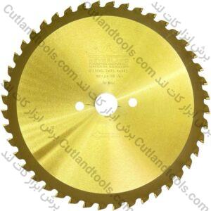 صفحه برش فرز 125 الماسه پنل بر مخصوص برش انواع فلزات نورلند NEVERLAND (آهن ، مس ، برنج ، تیتانیوم و آلومینیوم‌ و … ) 
22.23x2.4x125 z30