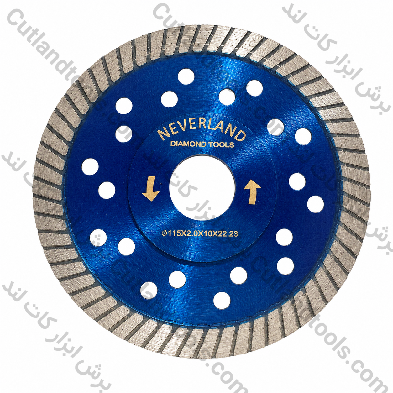 صفحه برش 11.5 سانت گرانیت بر توربو همه کاره نورلند 115 NEVERLAND